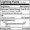 Bulbrite LED Filament 8.5W Dimmable A19 Light Bulbs, Clear Glass, Medium E26 Base, 3000K, 850lu, 4PK 862798 - alternate 3